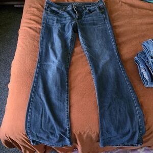Aeropostale Dark Blue Boot Cut Jeans